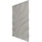 Ekena Millwork 19 5/8in. W x 19 5/8in. H Modern Wave EnduraWall Decorative 3D Wall Panel Covers 2.67 Sq. Ft. WP20X20MWCST - alternate 2